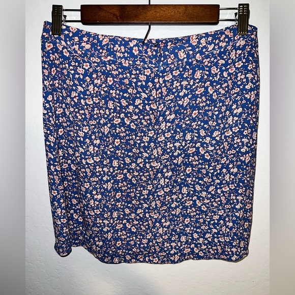 Madewell Porch Side-Button Mini Skirt in Summer Vines Size 8 - Picture 5 of 7